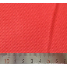 Tissus en sergé de coton Polyester rouge T/C